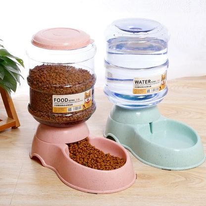 Automatic pet feeder and water dispenser, best automatic feeder for cats and dogs, smart feeder and water dispenser for pets, automatic food and water dispenser, large capacity pet feeder and water dispenser, pet feeder with portion control, top-rated pet feeding and water station, eco-friendly automatic pet feeder, dual pet feeder for food and water